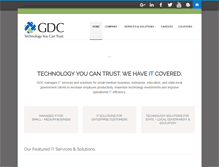 Tablet Screenshot of gdcitsolutions.com